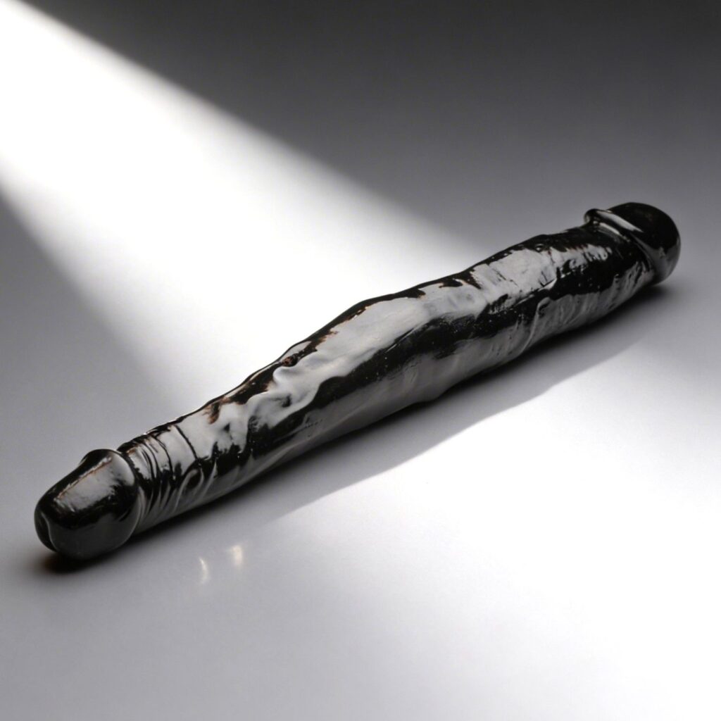 JOCK 13 Inch Tapered Double Dong Black