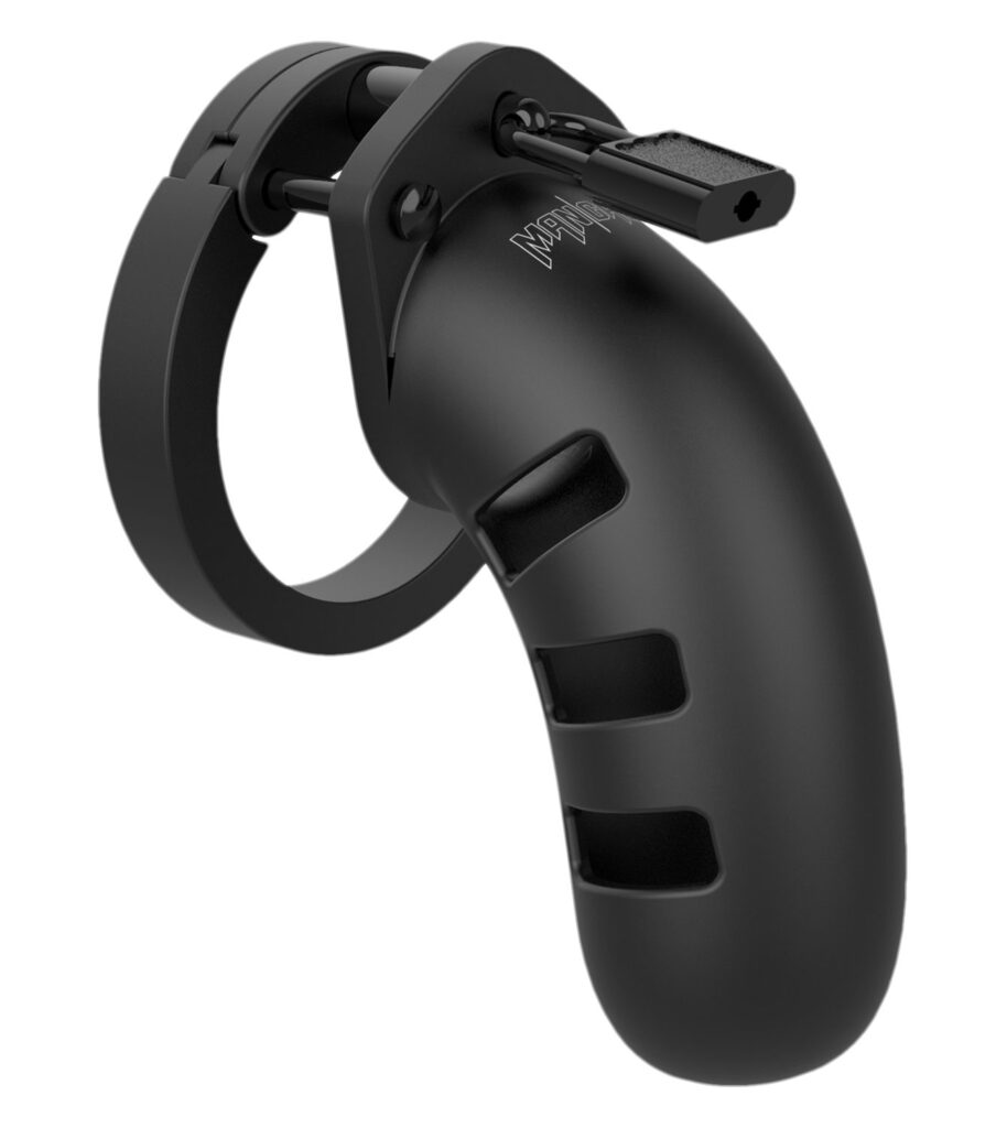Silicone Chastity Cock Cage – Medium