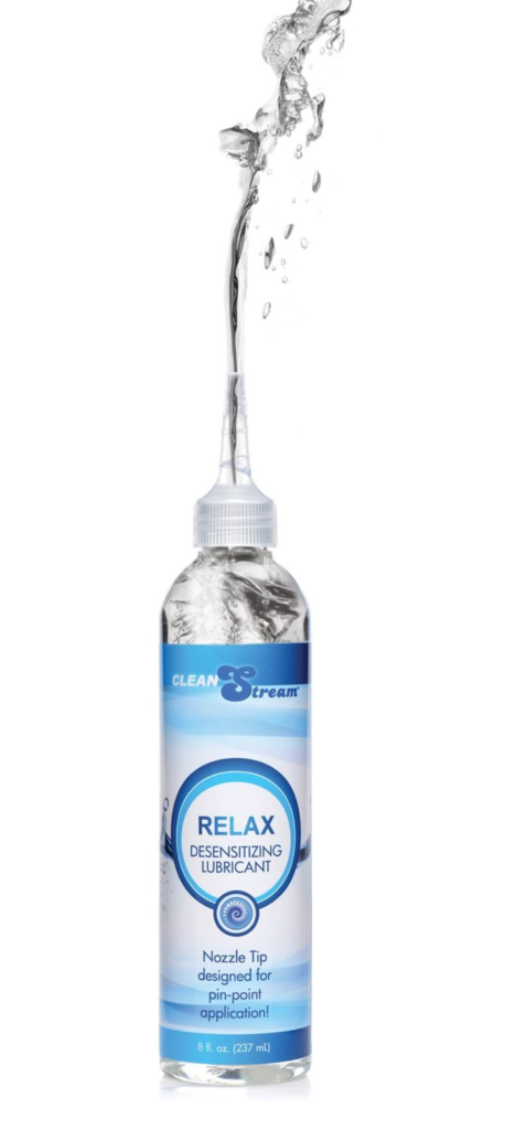 Relax Desensitizing Lubricant With Nozzle Tip – 8 oz.