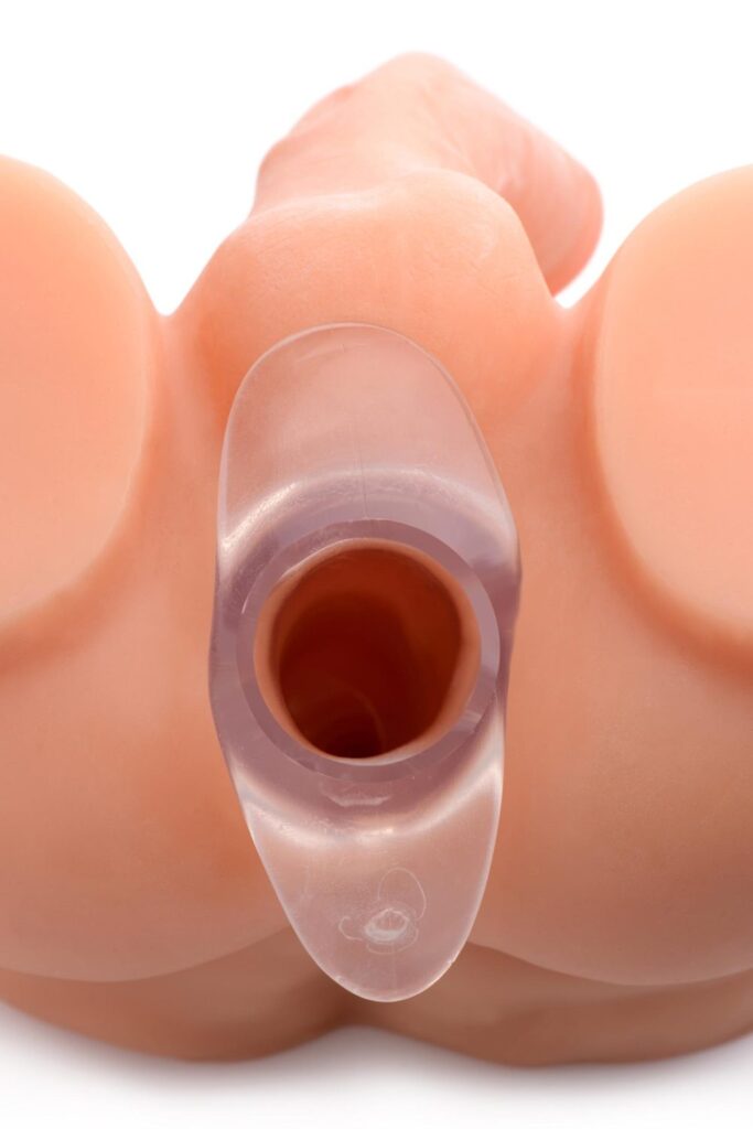 Clear View Hollow Anal Plug – XL