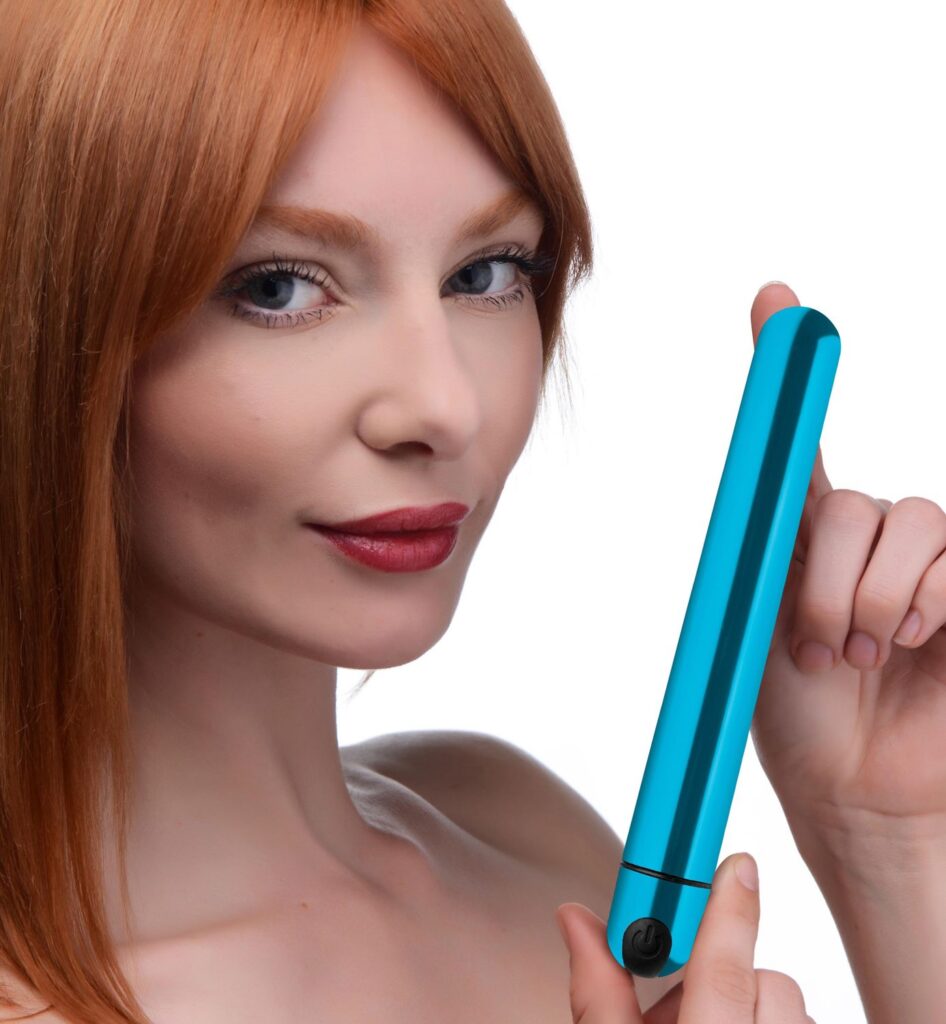 10X Slim Metallic Bullet – Blue