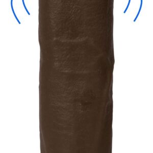 Jock Dark Vibrating Dildo - 8 Inch