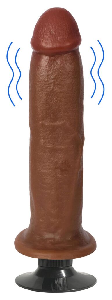 Jock Medium Vibrating Dildo – 8 Inch