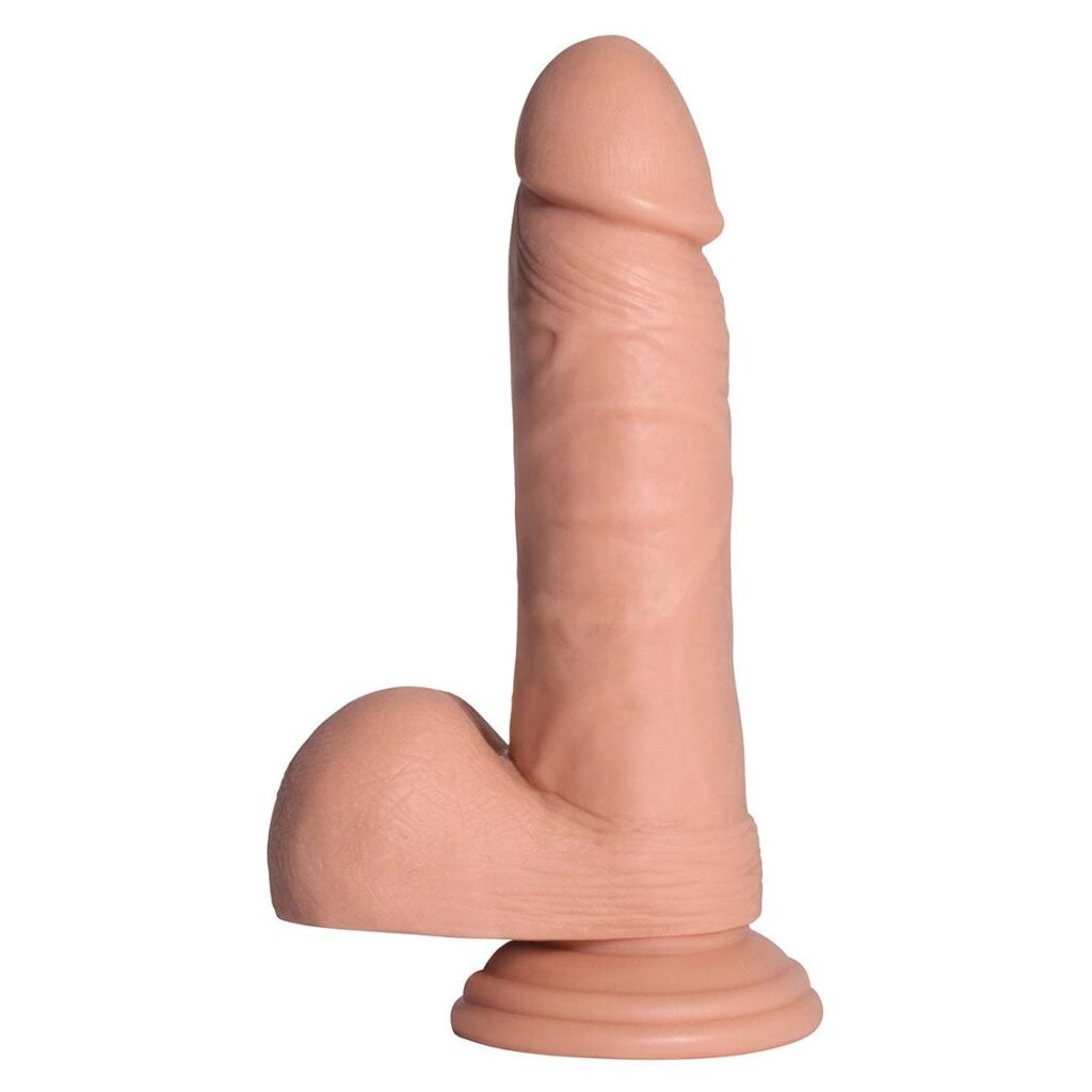 Mister Happy 5.5 Inch Dildo with Balls  – Light