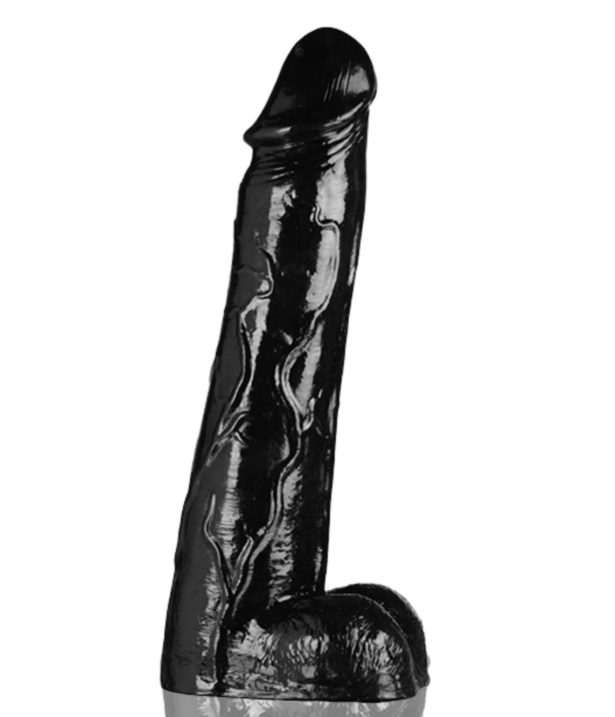 Moby Huge 3 Foot Tall Super Dildo – Black