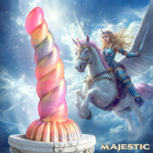 Aurora Unicorn Silicone Dildo