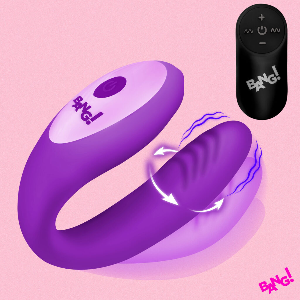 Gyrating G-Spot Vibrator – Purple