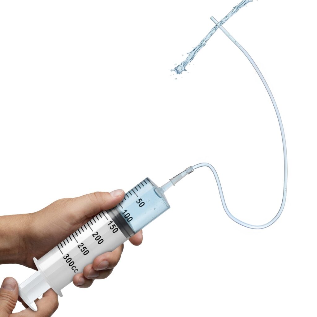 Enema Syringe with Tube – 300ml