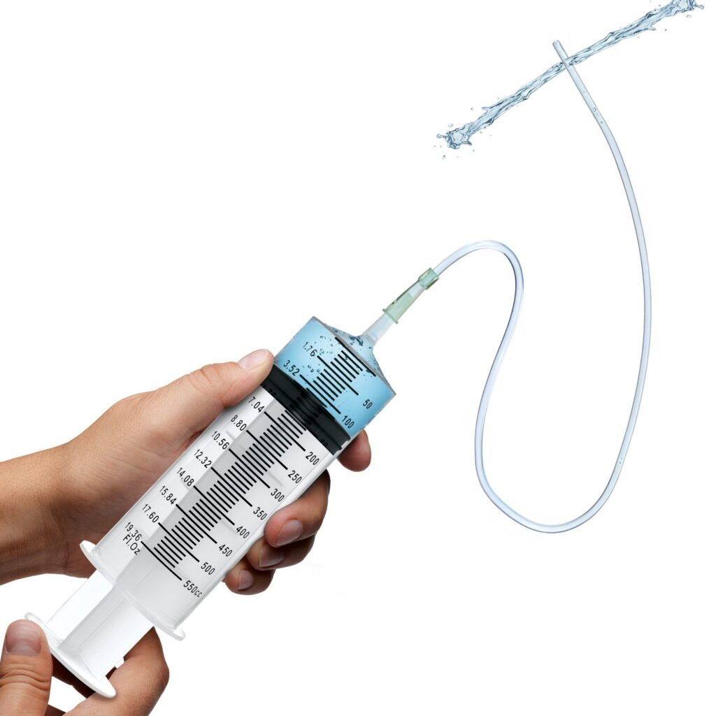 Enema Syringe with Tube – 550ml