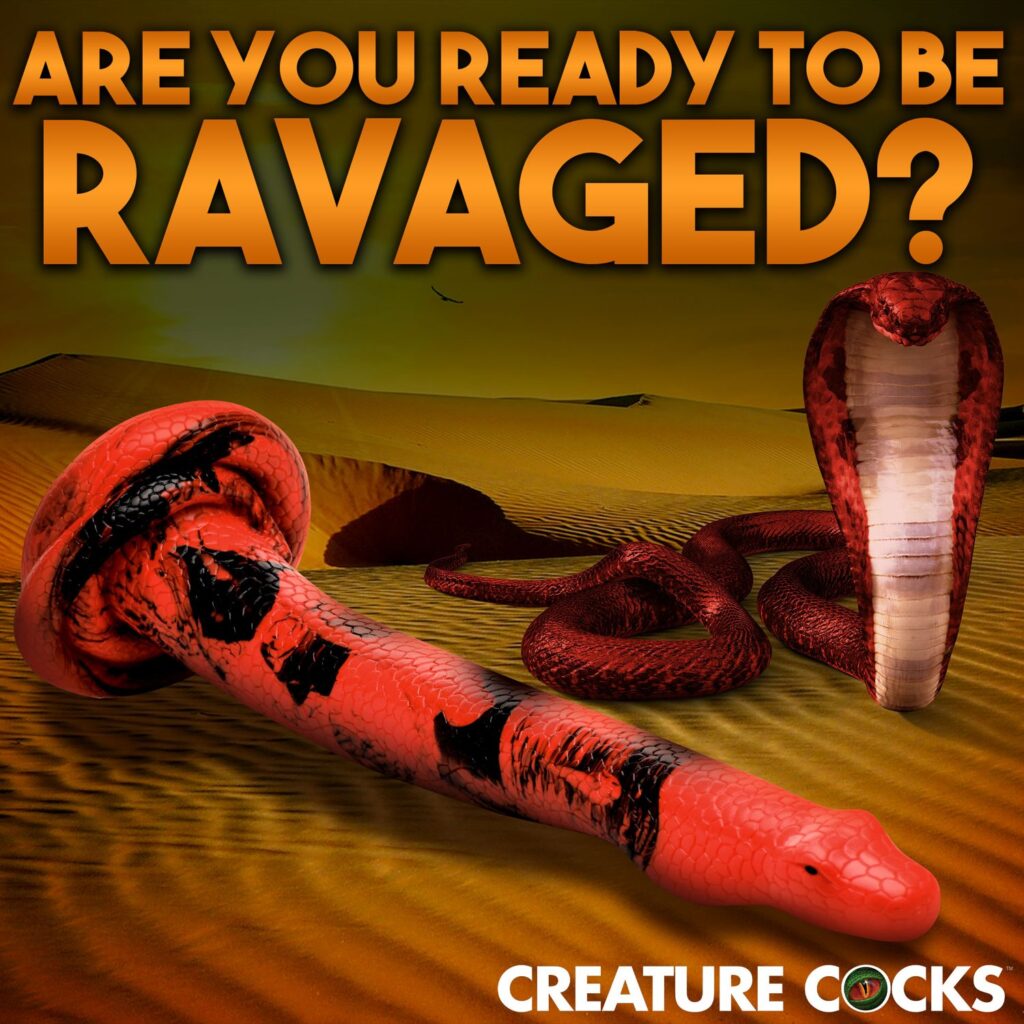 King Cobra Silicone Dildo – 14 Inch