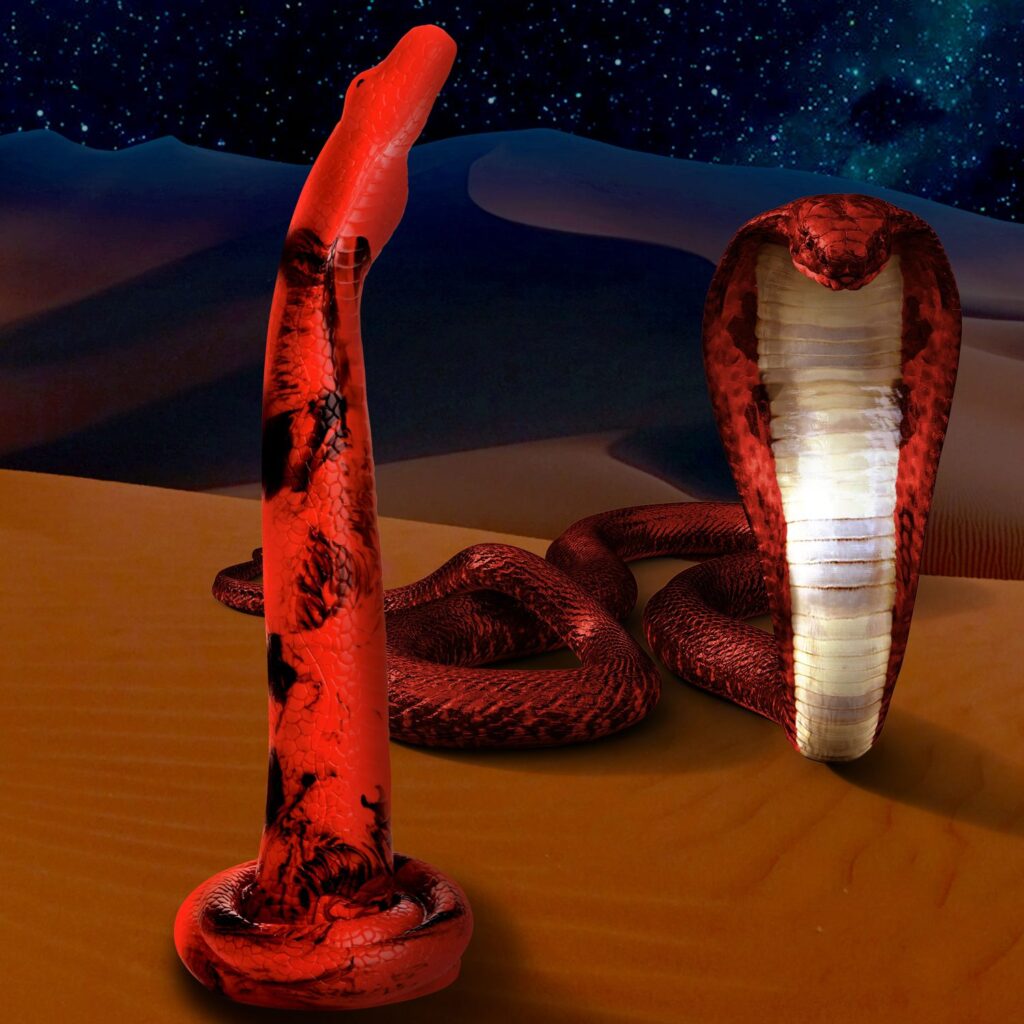 King Cobra Silicone Dildo – 18 Inch