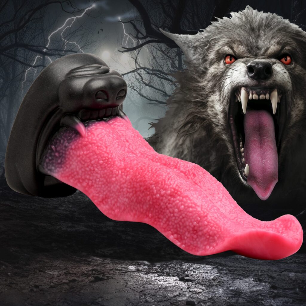 Wolf’s Lick Silicone Dildo