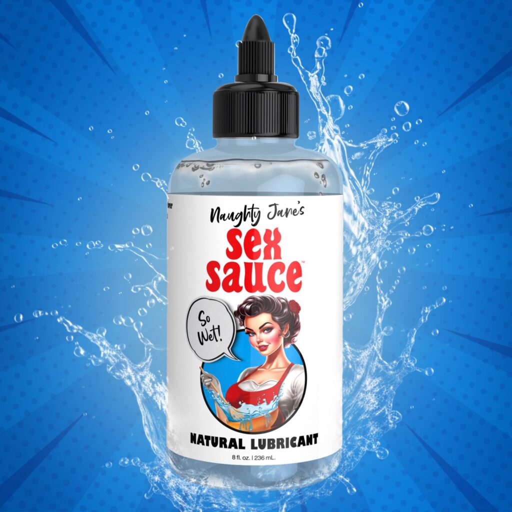 Naughty Jane’s Sex Sauce Natural Lubricant – 8oz