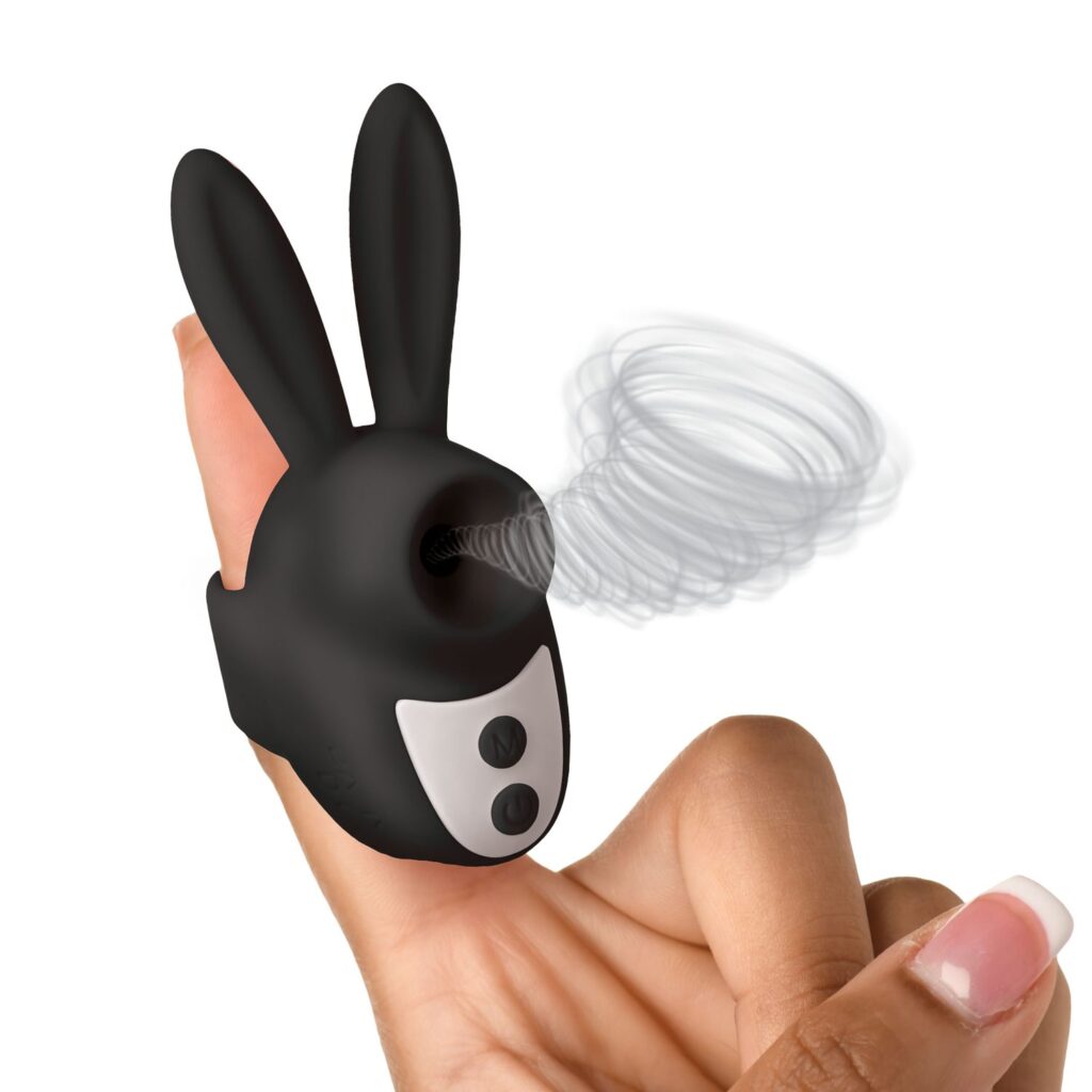 Sucky Bunny Clit Stimulator – Black