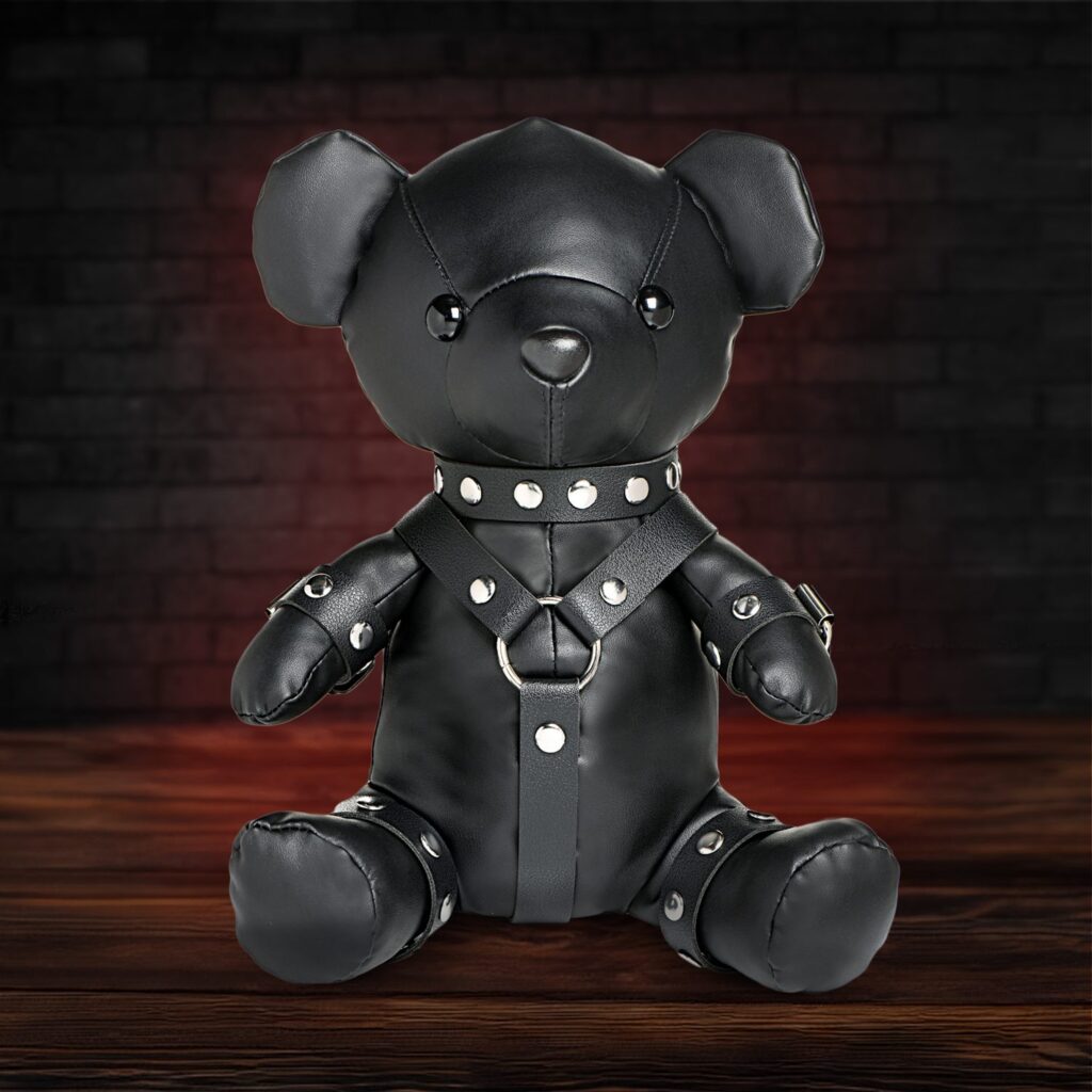 Gimp Teddy Bear – Black