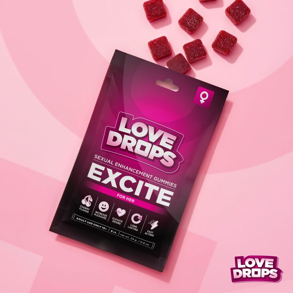Sexual Enhancement Gummies for Her – Excite (8pcs)
