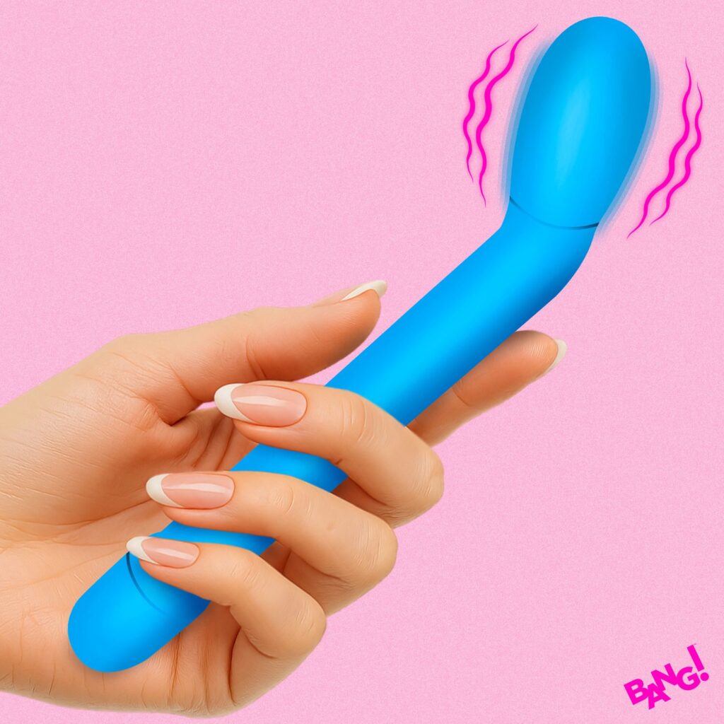 Slim G-Spot Vibrator – Blue