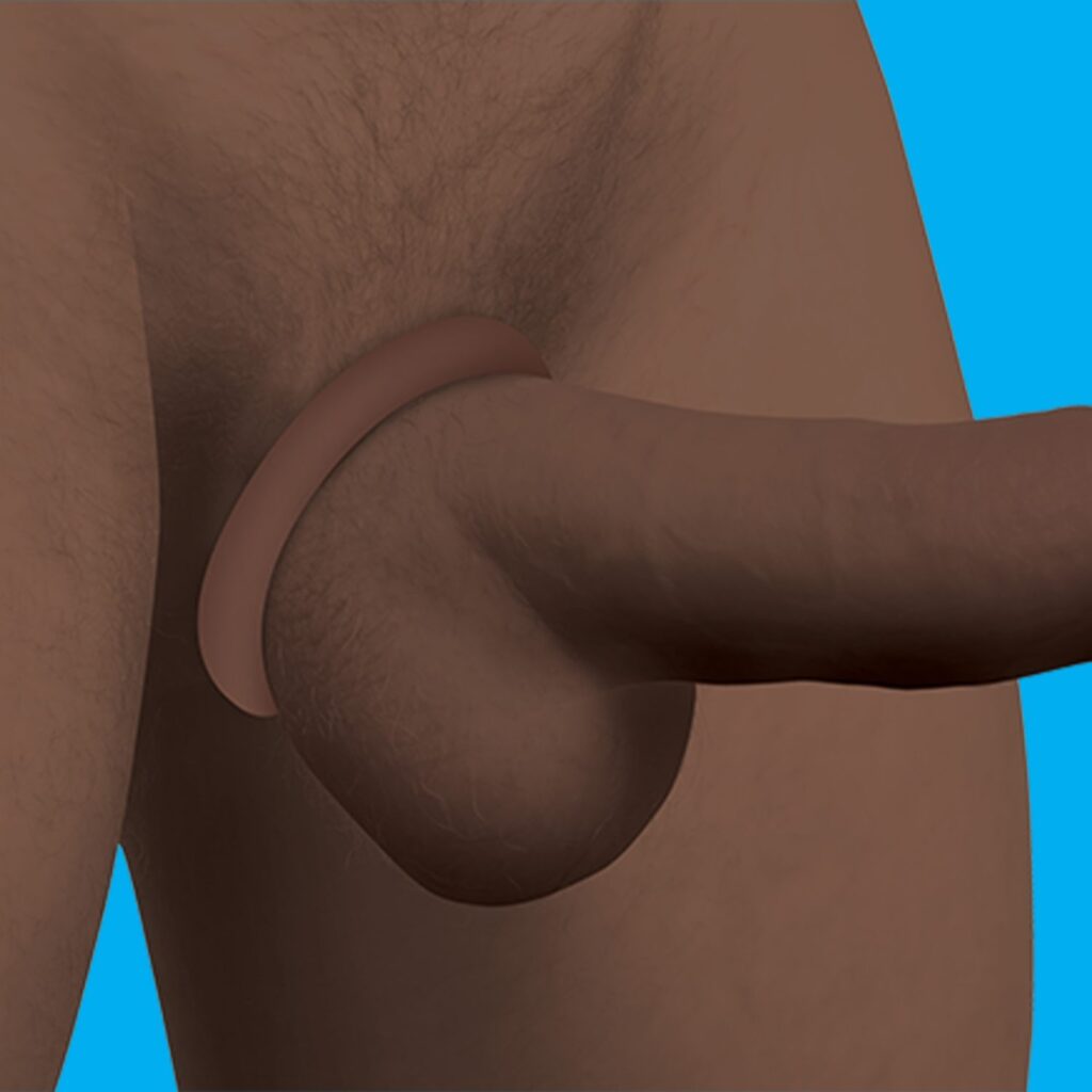 Discreet Silicone Cock Ring Set – Dark