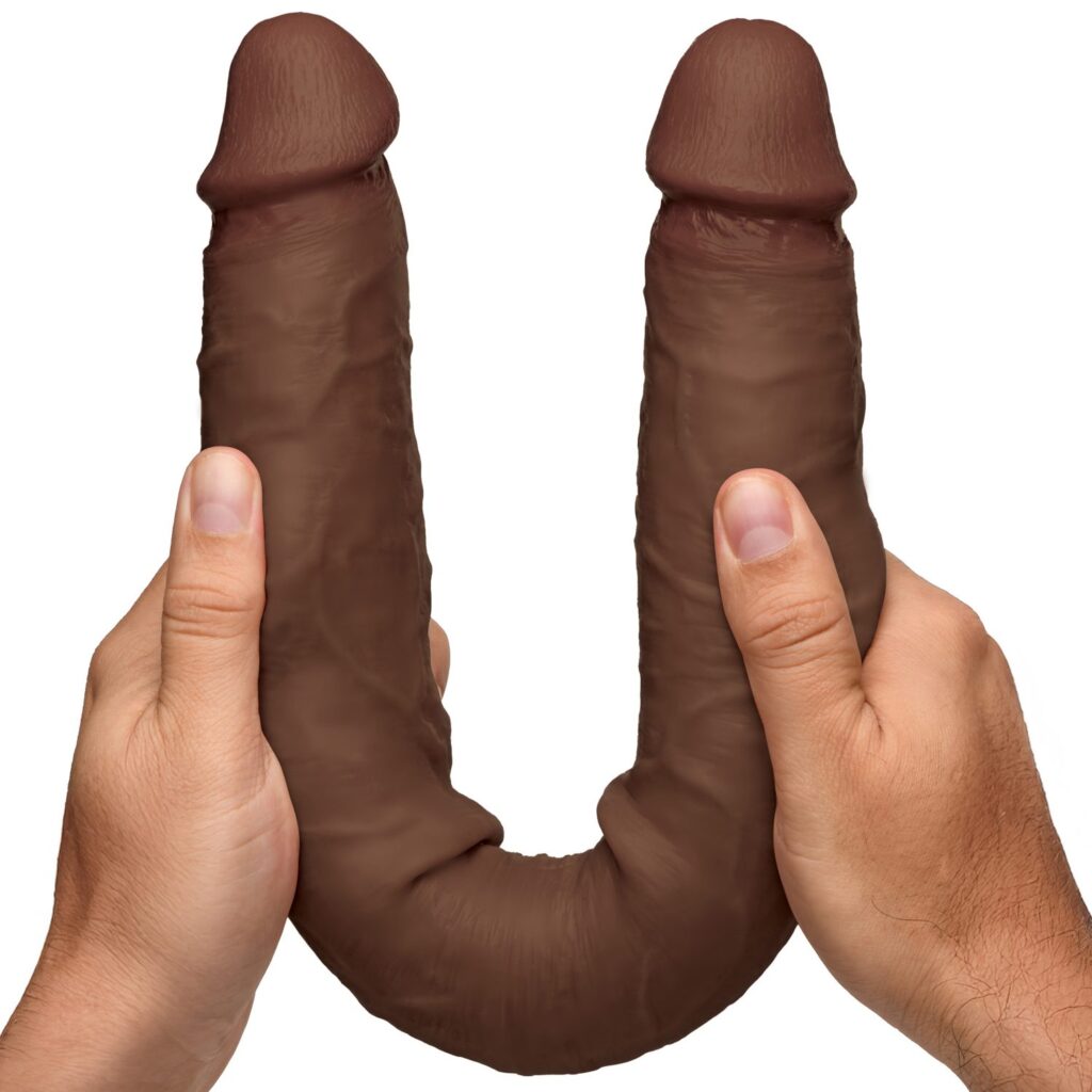 17.75 Inch Double Dildo – Dark