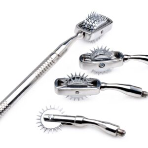 Deluxe Wartenberg Wheel Set with Travel Case