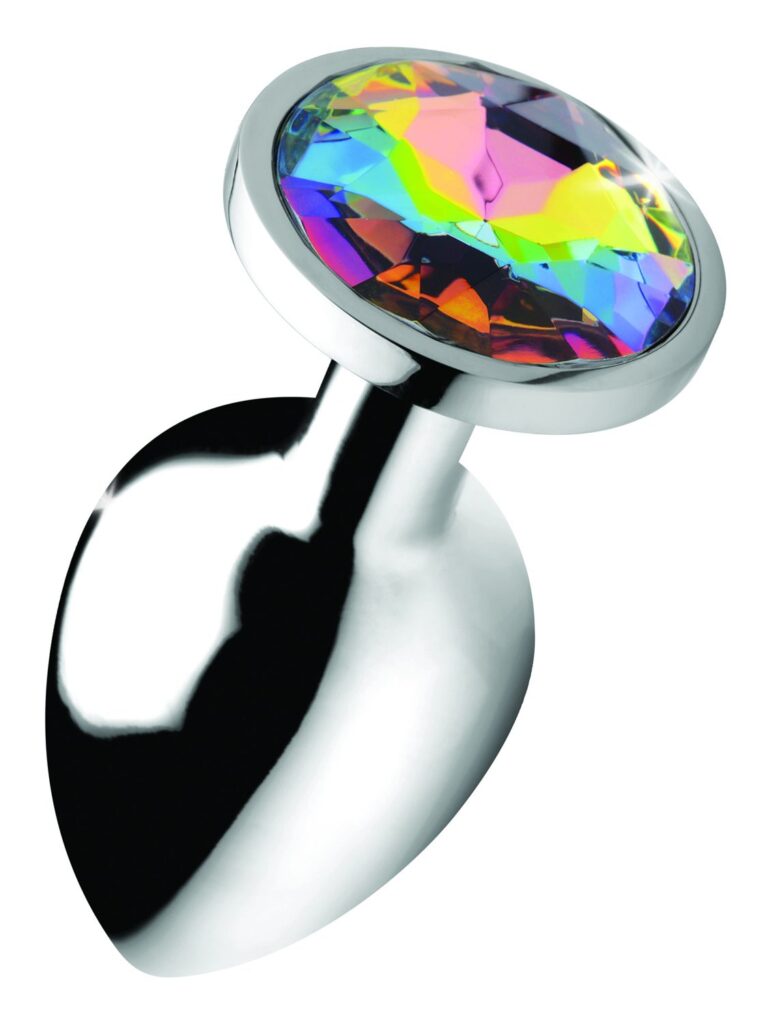 Rainbow Prism Gem Anal Plug – Large