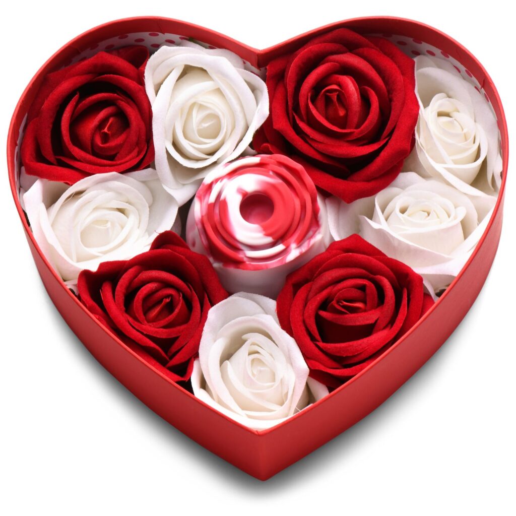 The Rose Lovers Gift Box 10x Clit Suction Rose – Swirl