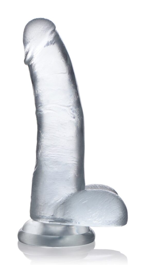 Jock C-Thru Dildo – 9 Inch