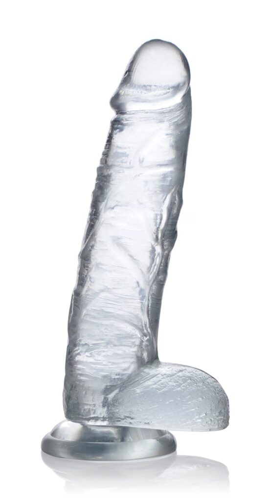 Jock C-Thru Dildo – 10 Inch