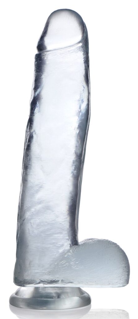 Jock C-Thru Dildo – 11 Inch