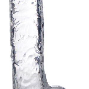 Jock C-Thru Dildo with Balls - 9 Inch