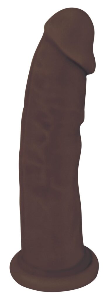 Silexpan Dark Hypoallergenic Silicone Dildo – 9 Inch