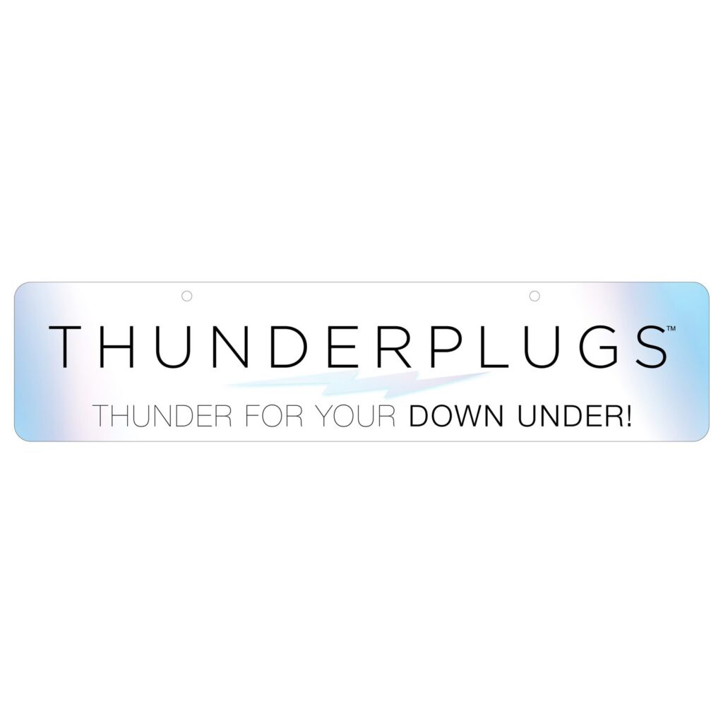 Thunderplugs Display Sign